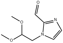 1-(2,2-dimethoxyethyl)-1H-imidazole-2-carbaldehyde structure