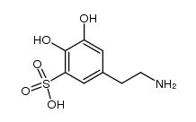 dopamine-5-sulfonic acid Structure