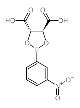 D-TarB-NO2,2-(3-Nitrophenyl)-1,3,2-dioxaborolane-4S,5S-dicarboxylic acid Structure