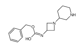 (1-哌啶-3-基-氮杂啶-3-基)-氨基甲酸苄酯图片