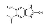 5-amino-6-(dimethylamino)-1,3-dihydrobenzimidazol-2-one Structure