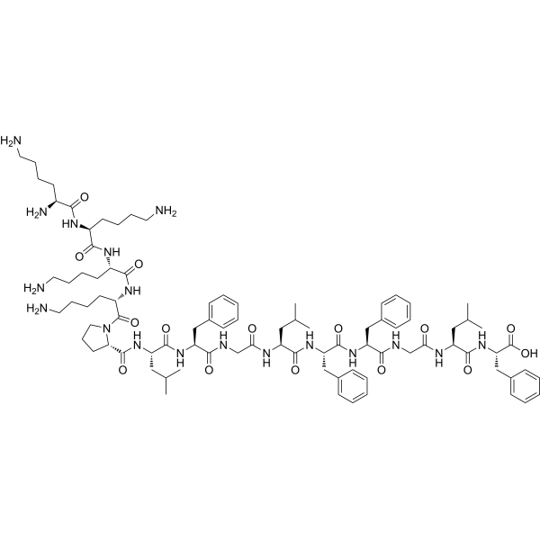 The K4 peptide Structure