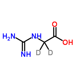 N-Carbamimidoyl(2,2-2H2)glycine Structure