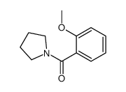 1-(2-Methoxybenzoyl)pyrrolidine结构式