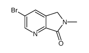 3-Bromo-6-Methyl-5,6-Dihydro-Pyrrolo[3,4-B]Pyridin-7-One structure