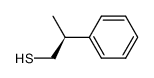 (S)-2-phenylpropanethiol Structure