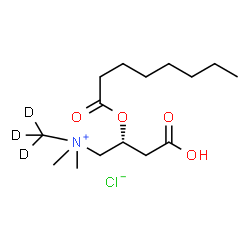 辛酰基L-肉碱-d3氯化物图片