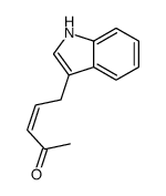 5-(1H-indol-3-yl)pent-3-en-2-one Structure