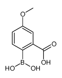 2-borono-5-methoxybenzoic acid Structure