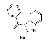 3-(1-phenylethenyl)-1H-benzimidazole-2-thione结构式