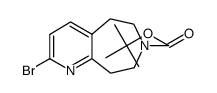 叔-丁基 2-溴-8,9-二氢-5H-吡啶并[2,3-d]氮杂卓-7(6H)-甲酸基酯结构式