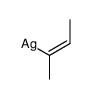 trans-Ag(CH3)CCH(CH3)结构式