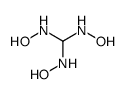 N-[bis(hydroxyamino)methyl]hydroxylamine Structure