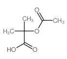 2-乙酰氧基-2-甲基丙酸结构式