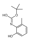 TERT-BUTYL 2-HYDROXY-6-METHYLPHENYLCARBAMATE结构式