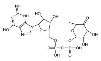 GDP-4-dehydro-6-deoxy-α-D-mannose Structure