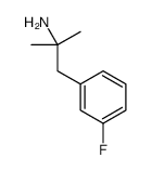 1-(3-fluorophenyl)-2-methylpropan-2-amine Structure