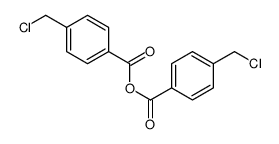 [4-(chloromethyl)benzoyl] 4-(chloromethyl)benzoate Structure