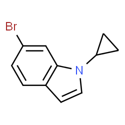 6-Bromo-1-cyclopropyl-1H-indole picture