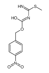 (4-nitrophenyl)methyl N-[amino(methylsulfanyl)methylidene]carbamate结构式