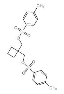 1,1-Cyclobutanedimethanol,1,1-bis(4-methylbenzenesulfonate) structure