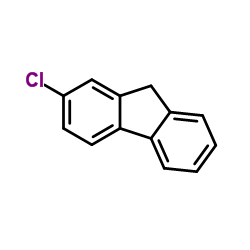 2-Chlorofluorene structure