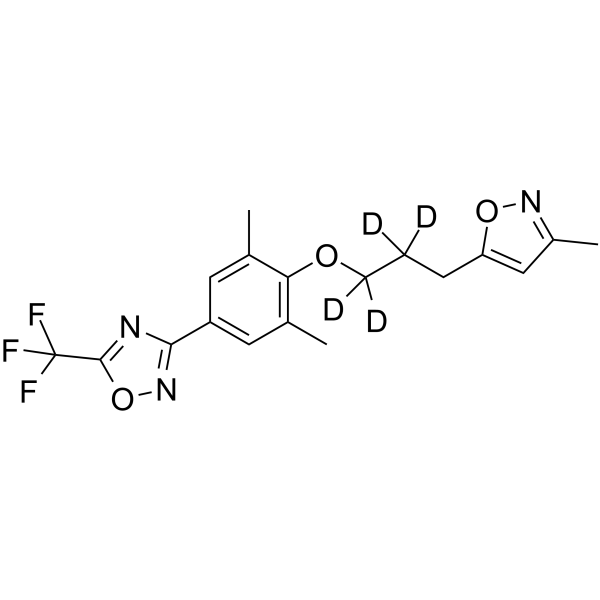 Pleconaril-d4 Structure