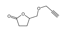 4,5-Dihydro-5-[(2-propynyloxy)methyl]-2(3H)-furanone结构式