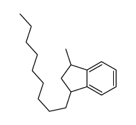 1-methyl-3-nonyl-2,3-dihydro-1H-indene Structure