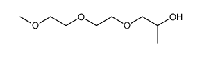 1-[2-(2-methoxyethoxy)ethoxy]propan-2-ol结构式