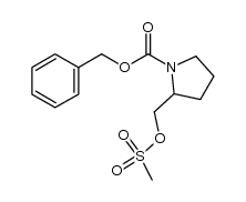 benzyl 2-{[(methylsulfonyl)oxy]methyl}pyrrolidine-1-carboxylate图片