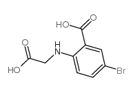 5-溴-N-(羰基甲基)氨茴酸结构式