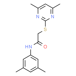 N-(3,5-Dimethylphenyl)-2-[(4,6-dimethyl-2-pyrimidinyl)sulfanyl]acetamide picture