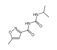 5-methyl-isoxazole-3-carboxylic acid isopropylcarbamoyl-amide Structure