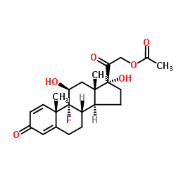 醋酸异氟泼尼松结构式