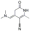 4-[(DIMETHYLAMINO)METHYLENE]-2-METHYL-6-OXO-1,4,5,6-TETRAHYDRO-3-PYRIDINECARBONITRILE结构式