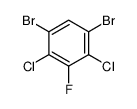 1,5-dibromo-2,4-dichloro-3-fluorobenzene结构式