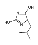 (S)-5-(isobutyl)imidazolidine-2,4-dione structure