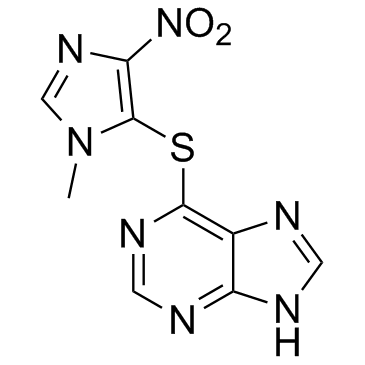 Azathioprine Structure