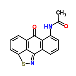 N-(6-oxo-6H-anthra[9,1-cd]isothiazol-7-yl)acetamide picture