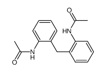 N,N'-[Methylenedi(2,1-phenylene)]bisacetamide structure