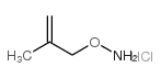 O-(2-Methyl-allyl)-hydroxylamine hydrochloride Structure