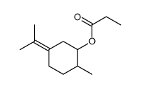 2-methyl-5-(1-methylethylidene)cyclohexyl propionate结构式