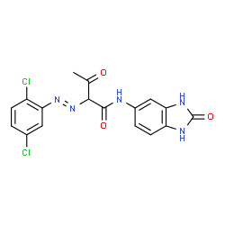 2-[(2,5-dichlorophenyl)azo]-N-(2,3-dihydro-2-oxo-1H-benzimidazol-5-yl)-3-oxobutyramide picture