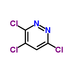 3,4,6-Trichloropyridazine Structure