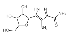 4-amino-5-[3,4-dihydroxy-5-(hydroxymethyl)oxolan-2-yl]-1H-pyrazole-3-carboxamide picture