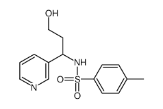 N-(3-hydroxy-1-pyridin-3-ylpropyl)-4-methylbenzenesulfonamide Structure