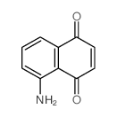 5-氨基萘-1,4-二星空app结构式