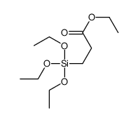 3-三乙氧基硅烷基丙酸乙酯结构式