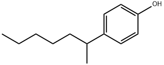 Phenol, 4-(1-methylhexyl)- Structure